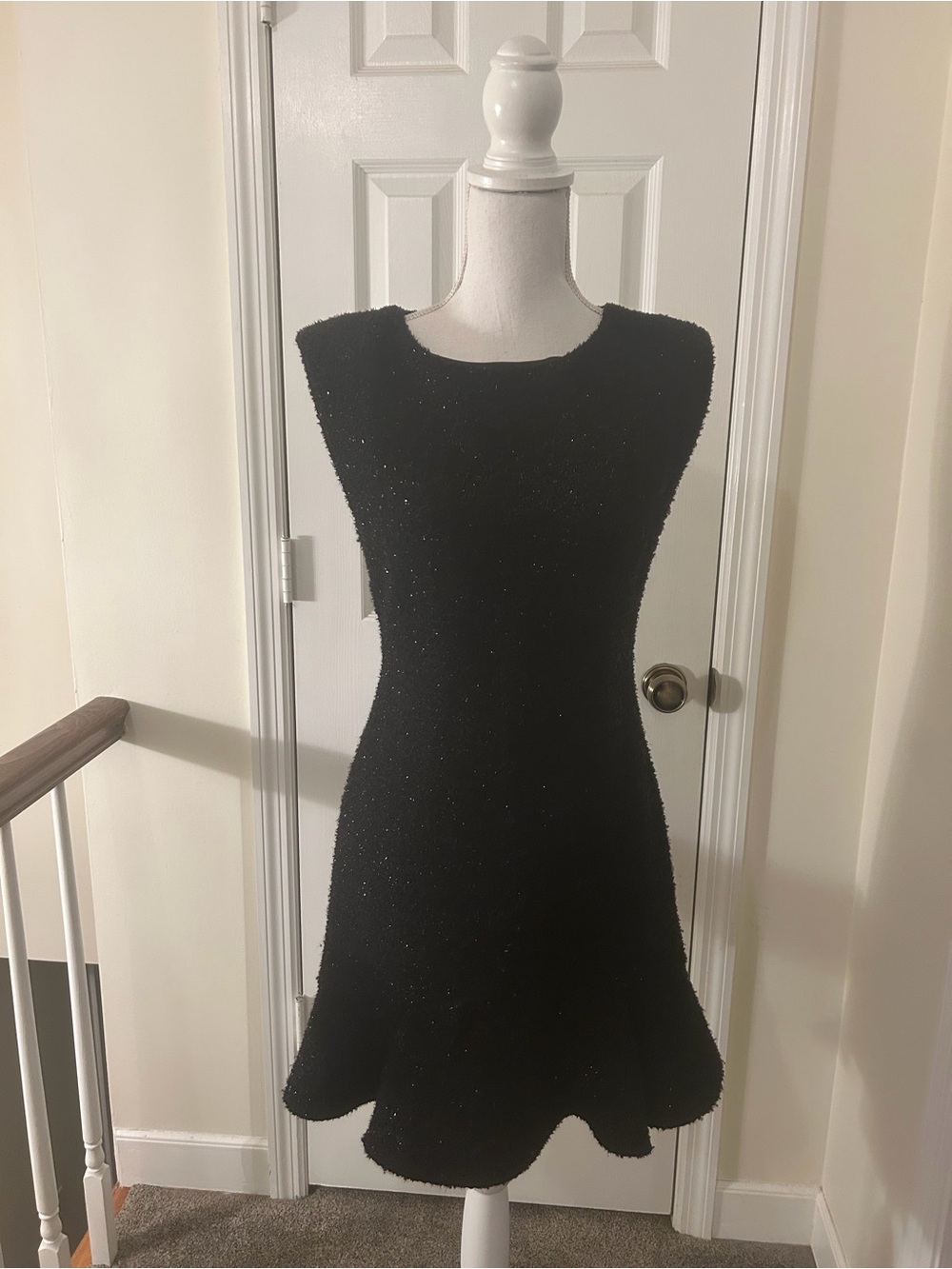 Almost Pink Boutique Tweed Fit and Flair Dress NWT!